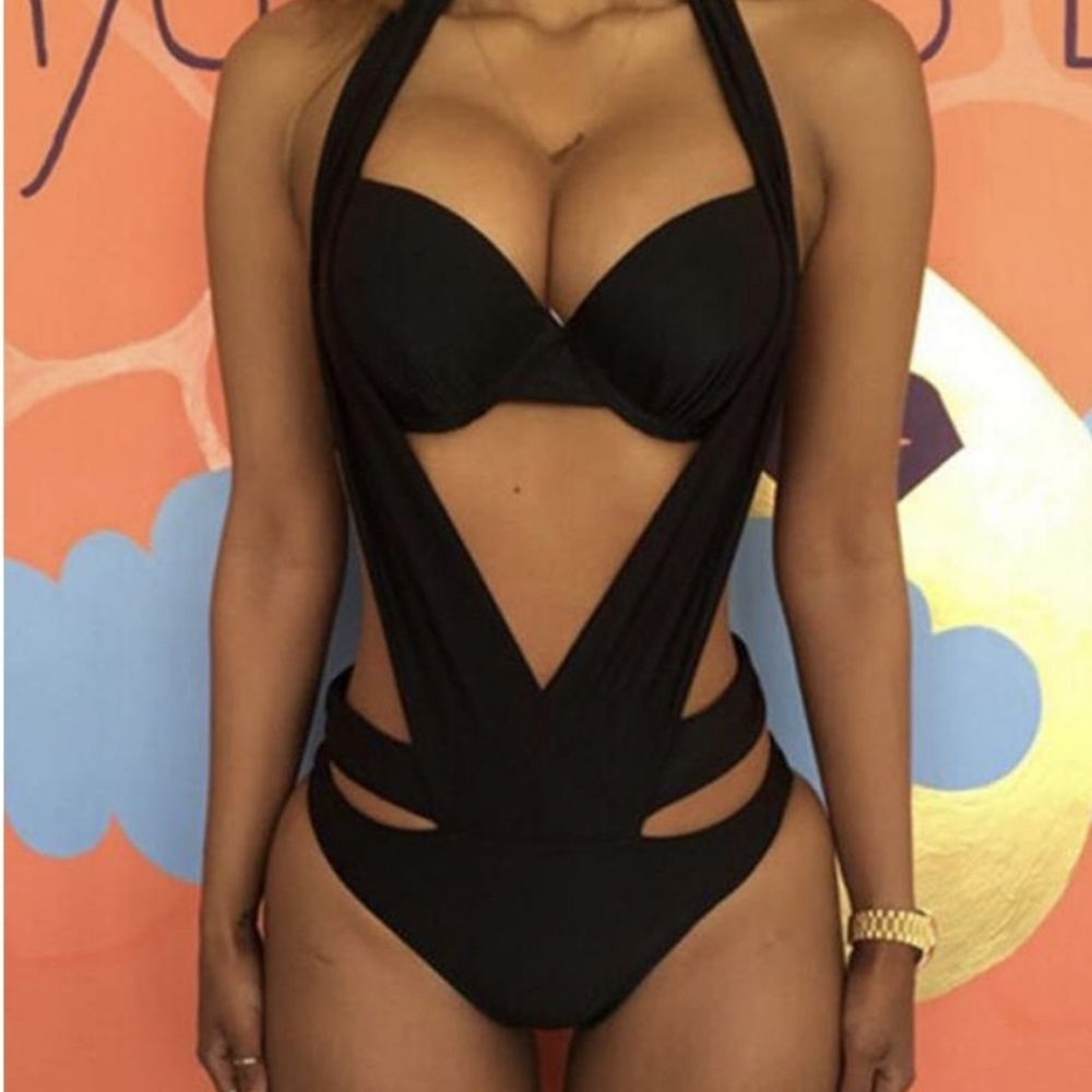 Crosbody swimsuit